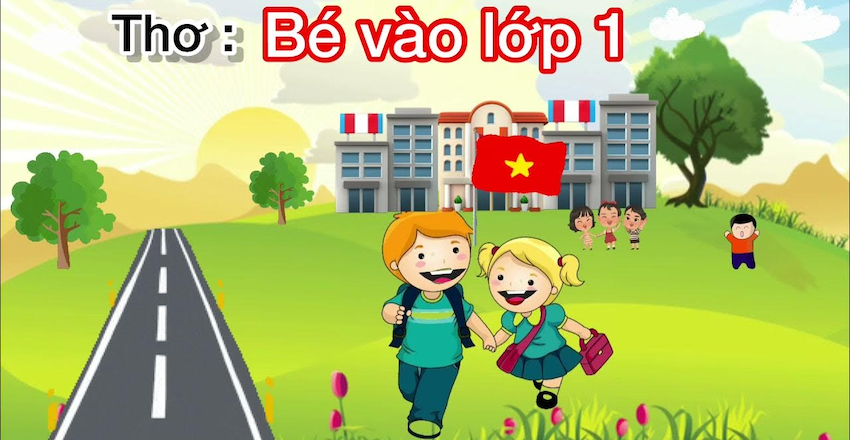 Những lưu ý khi chọn thơ cho bé lớp 1